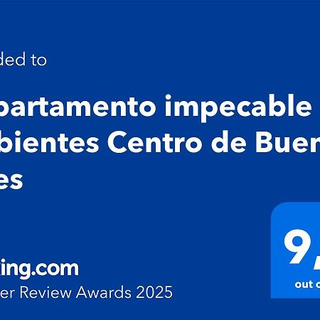 Departamento Impecable 2 Ambientes Centro De Buenos Aires Appartement Buitenkant foto