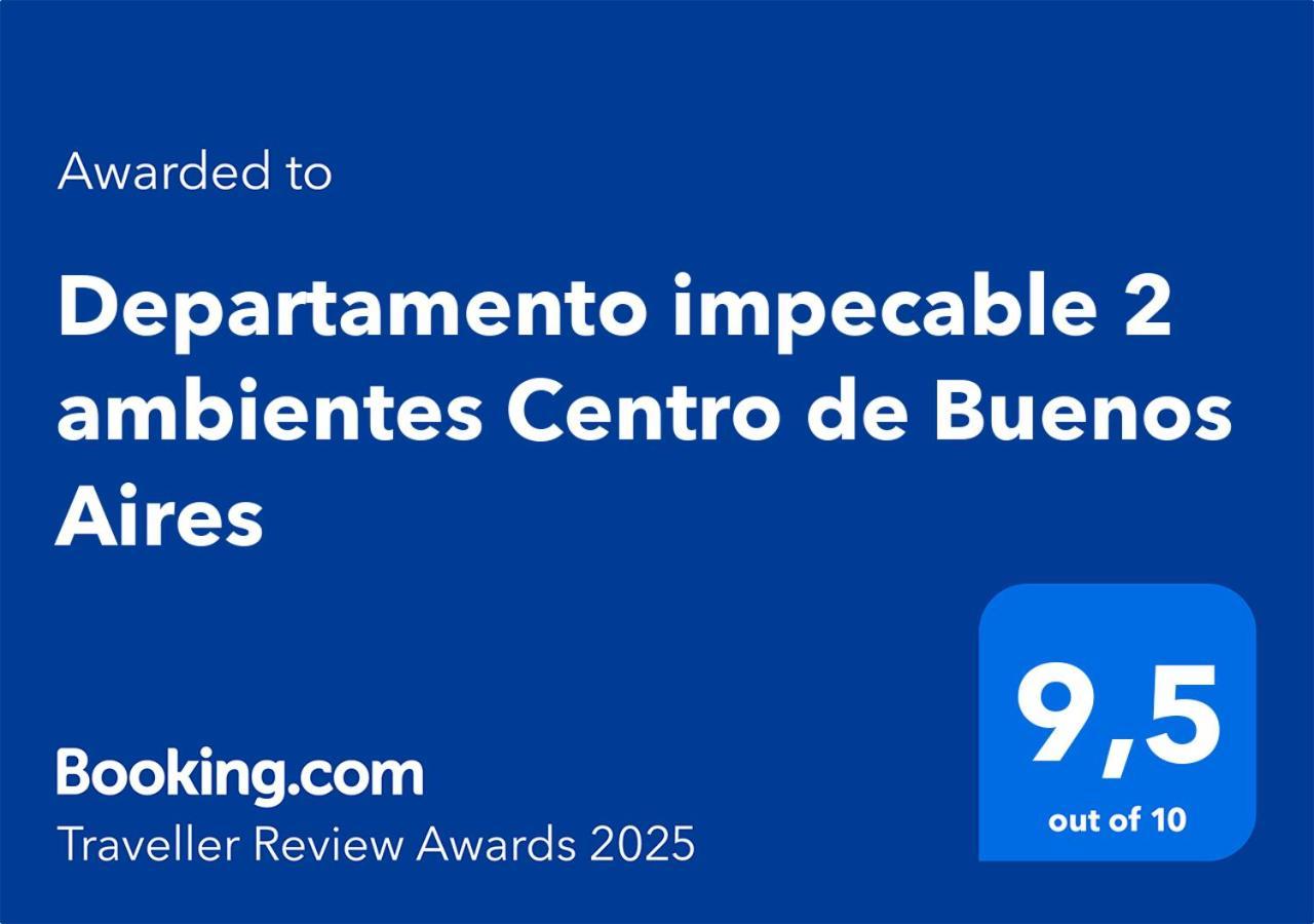 Departamento Impecable 2 Ambientes Centro De Buenos Aires Appartement Buitenkant foto